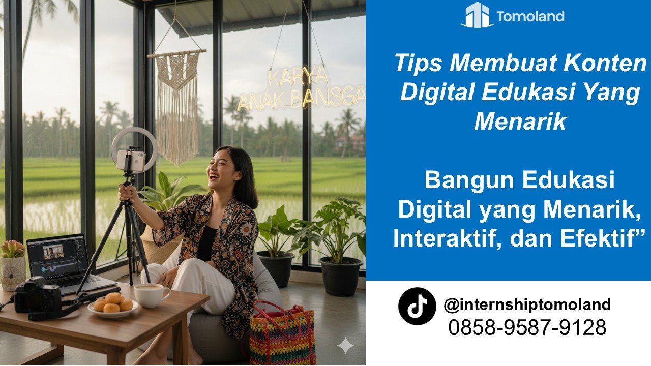 Tips Membuat Konten Digital Edukasi yang Menarik, Efektif dan Interaktif