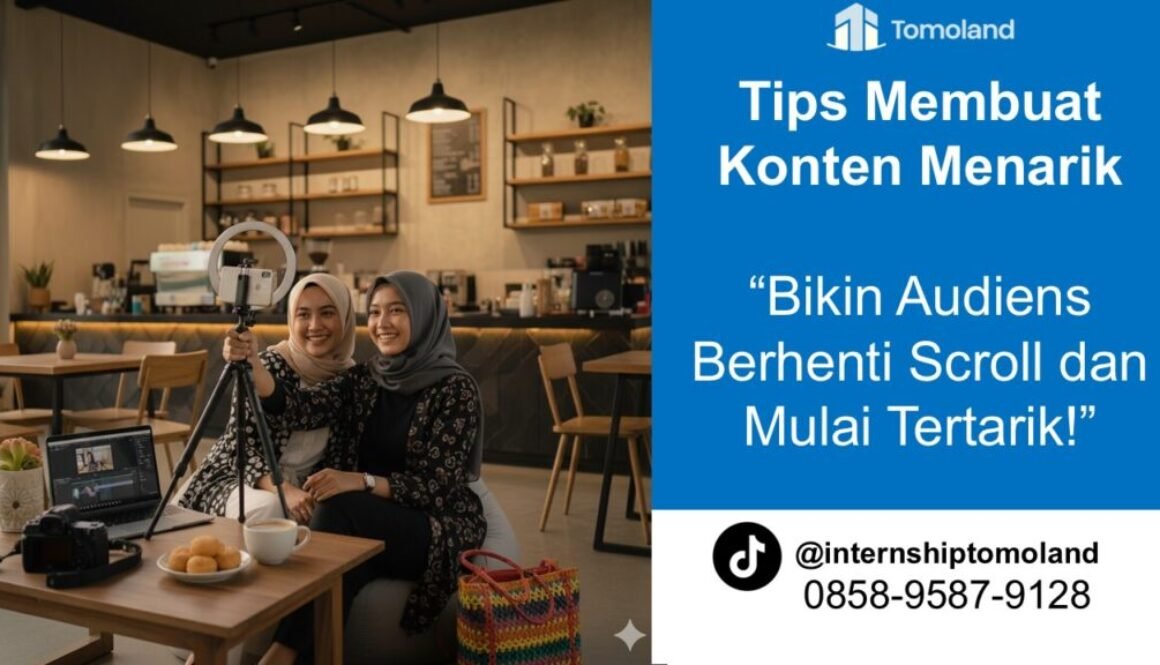 Tips Membuat Konten Menarik Bikin Audience Berhenti Scroll dan Mulai Tertarik