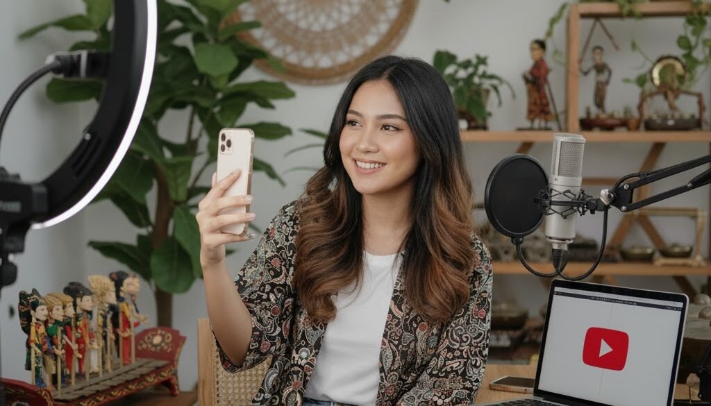 Tips Membuat Konten video Menarik di youtube yt NTERNSHIP TOMOLAND