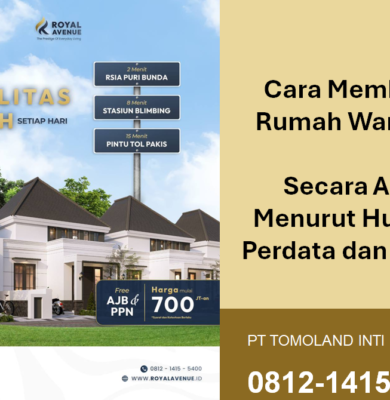 Cara Membagi Rumah Warisan Secara Adil Menurut Hukum Perdata dan Islam