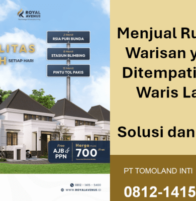 Menjual Rumah Warisan yang Ditempati Ahli Waris Lain: Solusi dan Etika