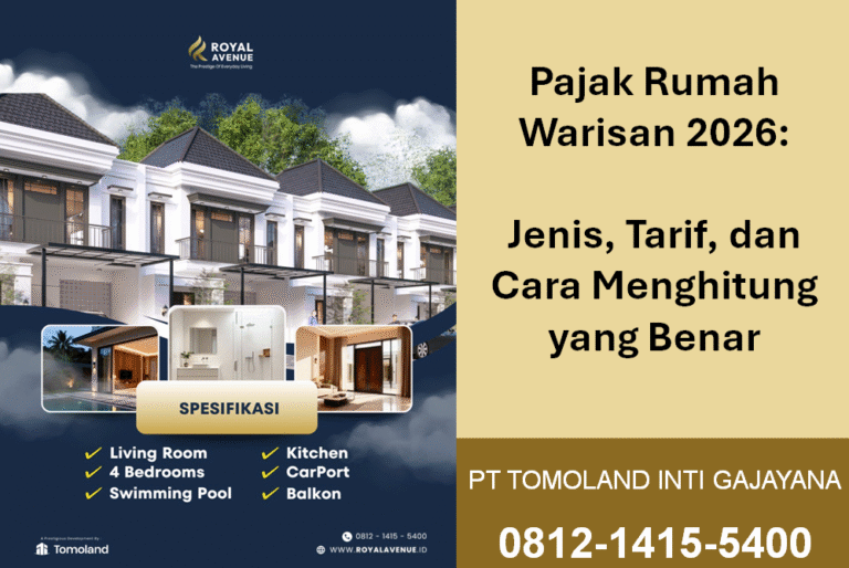 Pajak Rumah Warisan 2026: Jenis, Tarif, dan Cara Menghitung yang Benar