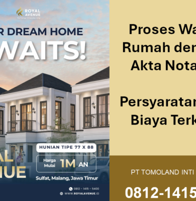 Proses Waris Rumah dengan Akta Notaris: Persyaratan dan Biaya Terkini
