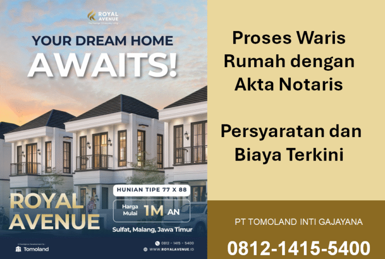 Proses Waris Rumah dengan Akta Notaris: Persyaratan dan Biaya Terkini