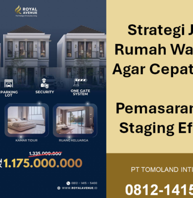 Strategi Jual Rumah Warisan Agar Cepat Laku : Pemasaran dan Staging Efektif
