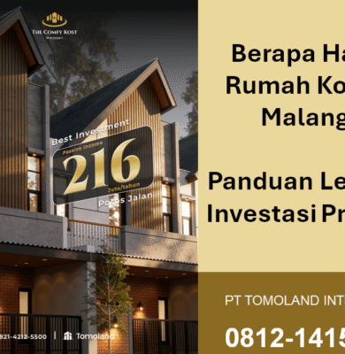 Berapa Harga Rumah Kost di Malang? Simak Estimasi dan Analisis Keuntungannya