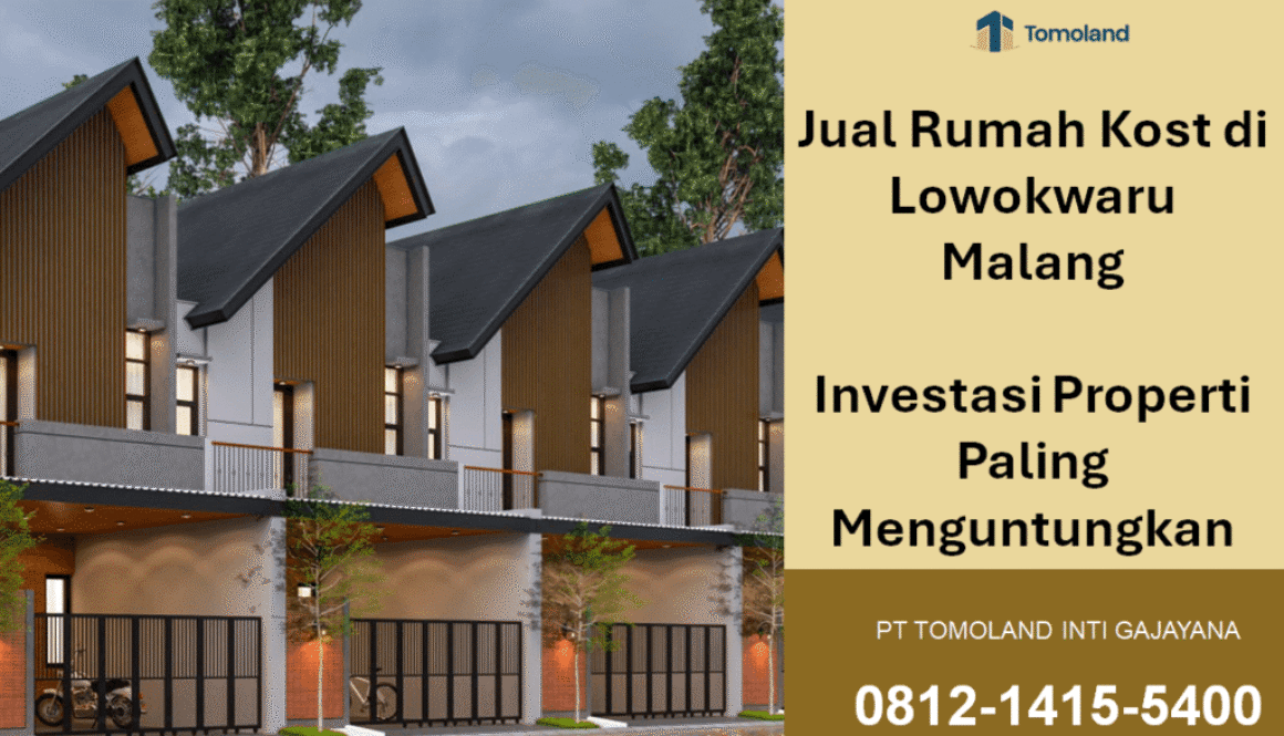 Rumah Kost Dijual di Lowokwaru Malang: Area Premium dengan Okupansi Tinggi