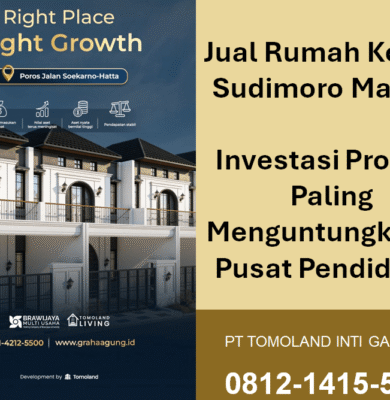 Jual Rumah Kost di Sudimoro Malang: Lokasi Strategis Dekat Kampus UB & Pusat Bisnis