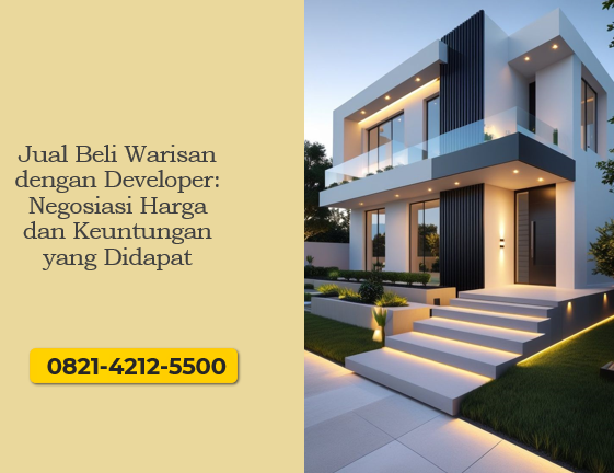 Jual Beli Warisan dengan Developer: Negosiasi dan Keuntungannya