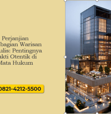 Perjanjian Pembagian Warisan Tertulis: Pentingnya Bukti Otentik di Mata Hukum