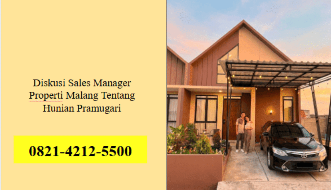 Diskusi Sales Manager Properti Malang Tentang Hunian Pramugari