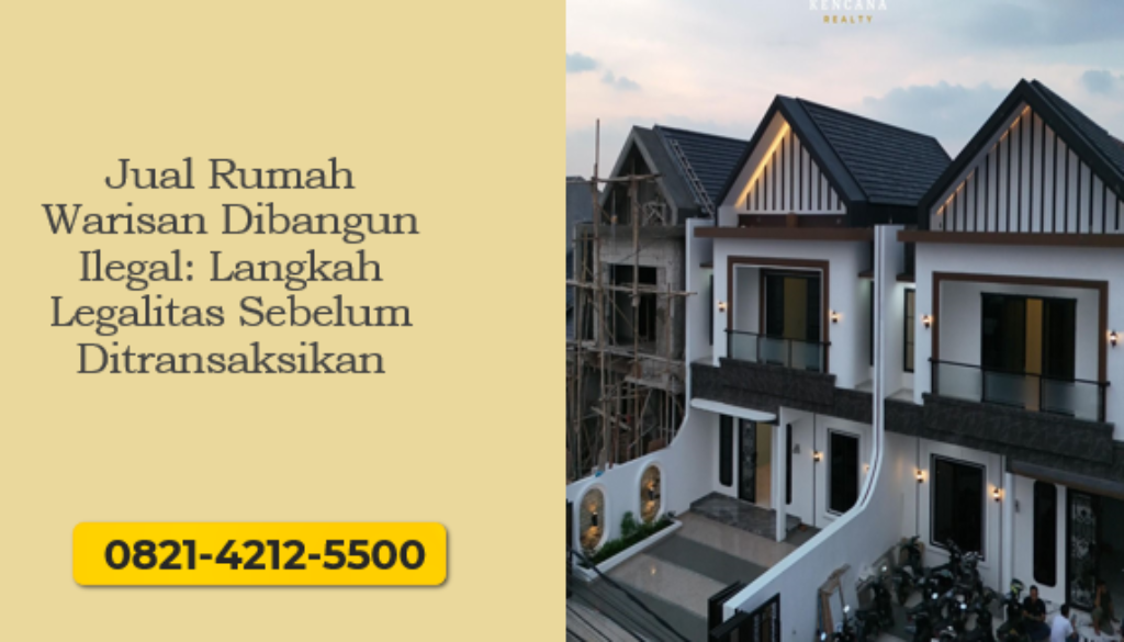 Jual Rumah Warisan Dibangun Ilegal: Langkah Legalitas Sebelum Ditransaksikan