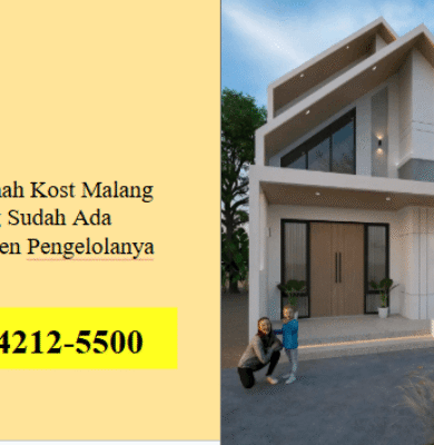 Beli Rumah Kost Malang Yang Sudah Ada Manajemen Pengelolanya