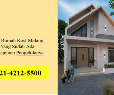 Beli Rumah Kost Malang Yang Sudah Ada Manajemen Pengelolanya