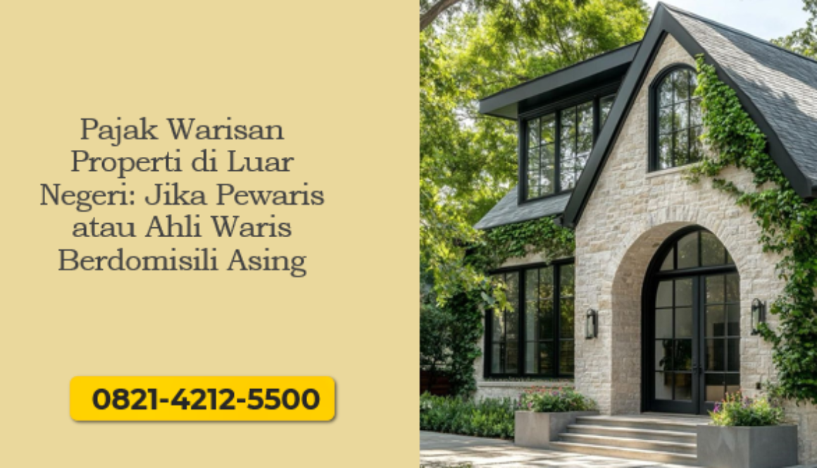 Pajak Warisan Properti di Luar Negeri: Jika Pewaris atau Ahli Waris Berdomisili Asing