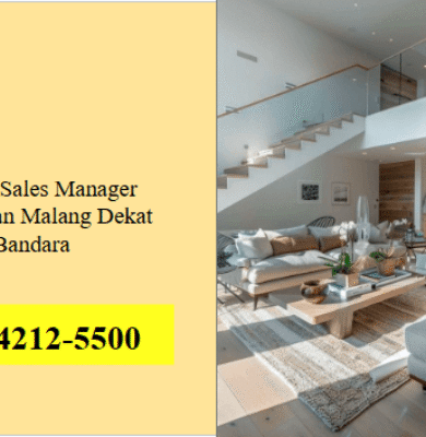 Kontak Sales Manager Perumahan Malang Dekat Bandara