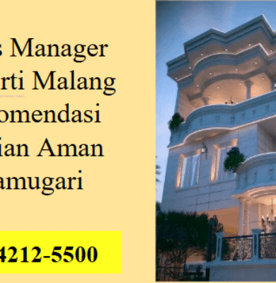 Sales Manager Properti Malang Rekomendasi Hunian Aman Pramugari