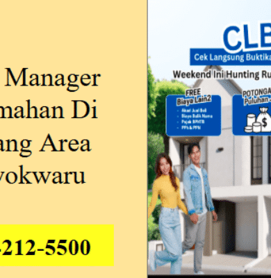 Sales Manager Perumahan Di Malang Area Lowokwaru
