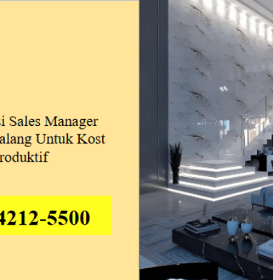 Konsultasi Sales Manager Properti Malang Untuk Kost Produktif