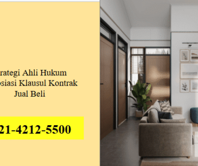 Strategi Ahli Hukum Negosiasi Klausul Kontrak Jual Beli