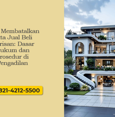 Panduan cara membatalkan akta jual beli warisan secara legal berdasarkan hukum dan prosedur pengadilan.