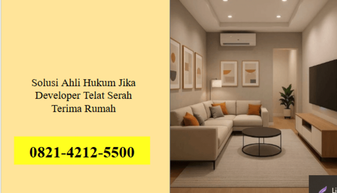 Solusi Ahli Hukum Jika Developer Telat Serah Terima Rumah