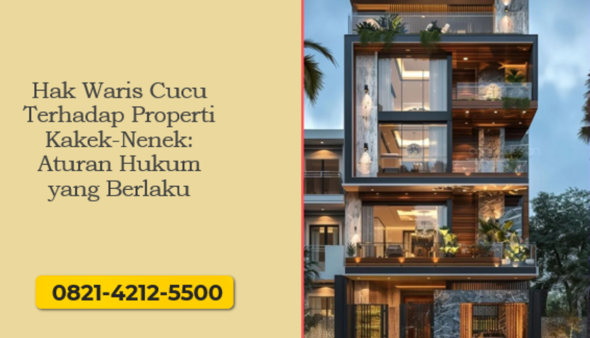 Hak Waris Cucu Terhadap Properti Kakek-Nenek: Aturan Hukum yang Berlaku