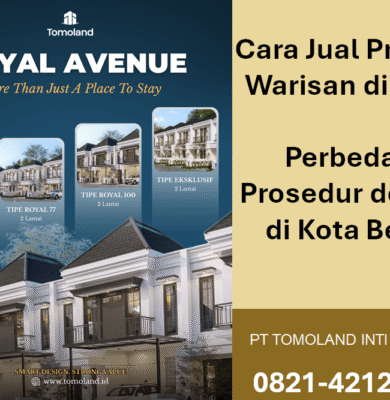 Cara Jual Properti Warisan di Desa: Perbedaan Prosedur dengan di Kota Besar