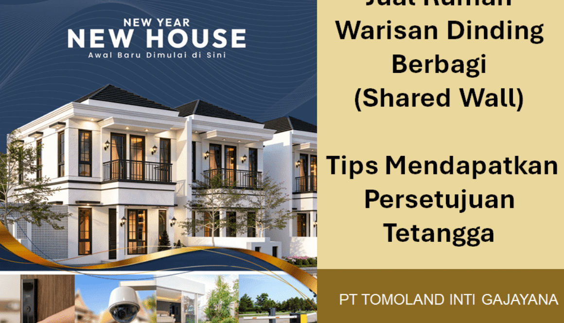 Jual Rumah Warisan Dinding Berbagi (Shared Wall): Tips Mendapatkan Persetujuan Tetangga