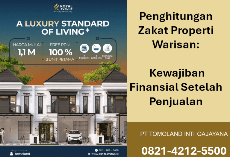 Penghitungan Zakat Properti Warisan: Kewajiban Finansial Setelah Penjualan