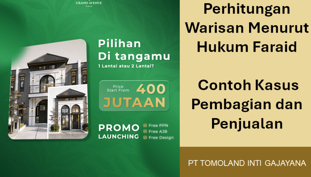 Perhitungan Warisan Menurut Hukum Faraid: Contoh Kasus Pembagian dan Penjualan