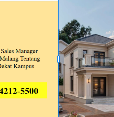 Review Sales Manager Properti Malang Tentang Kost Dekat Kampus