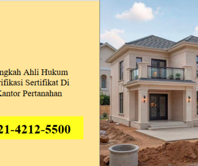 cLangkah Ahli Hukum Verifikasi Sertifikat Di Kantor Pertanahan