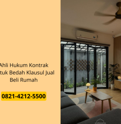 Ahli Hukum Kontrak Untuk Bedah Klausul Jual Beli Rumah