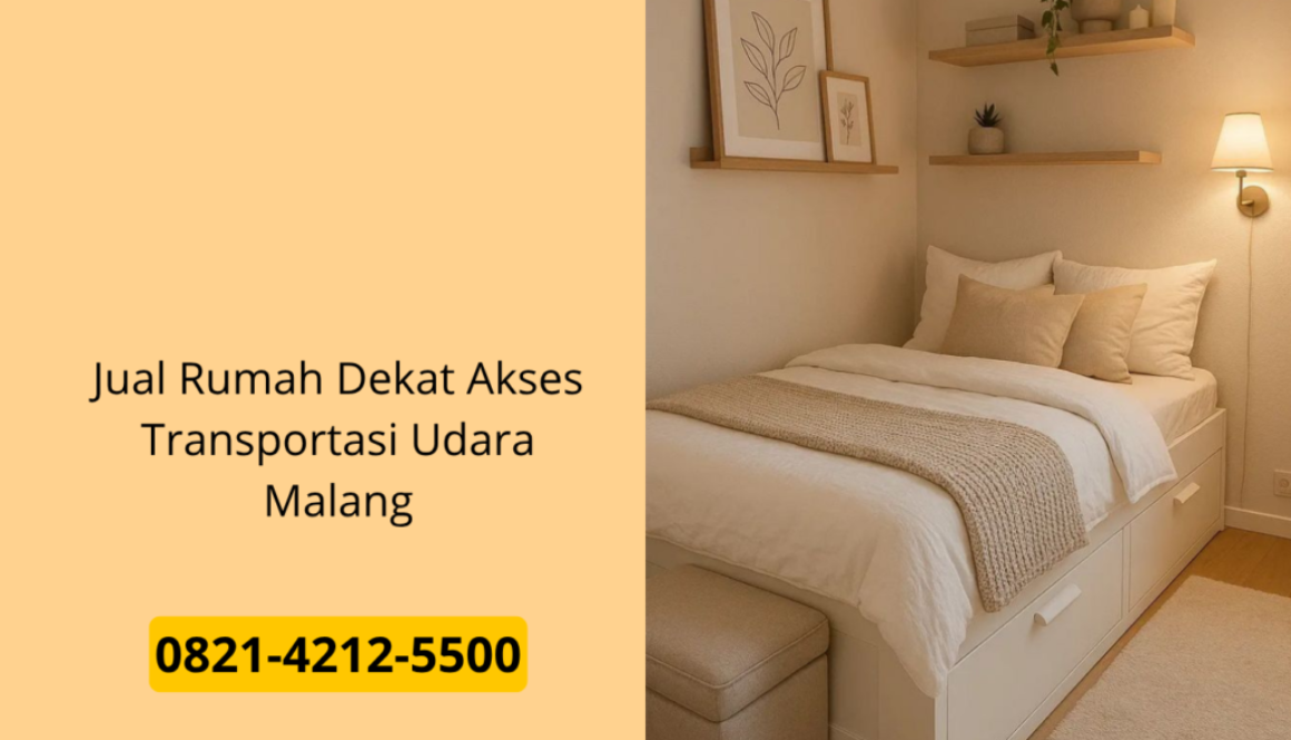Jual Rumah Dekat Akses Transportasi Udara Malang