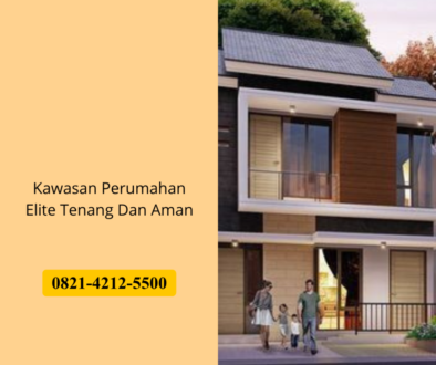 Kawasan Perumahan Elite Tenang Dan Aman