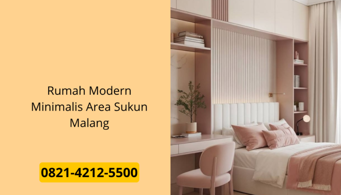 Rumah Modern Minimalis Area Sukun Malang