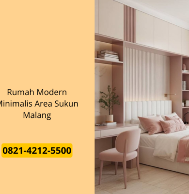 Rumah Modern Minimalis Area Sukun Malang