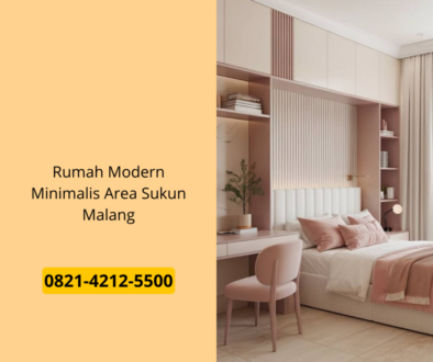 Rumah Modern Minimalis Area Sukun Malang