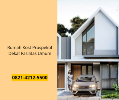 Rumah Kost Prospektif Dekat Fasilitas Umum