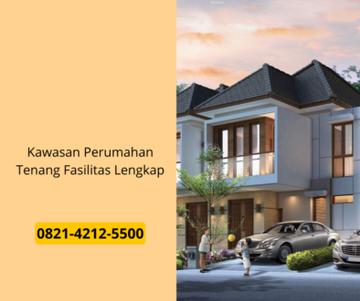 Kawasan Perumahan Tenang Fasilitas Lengkap