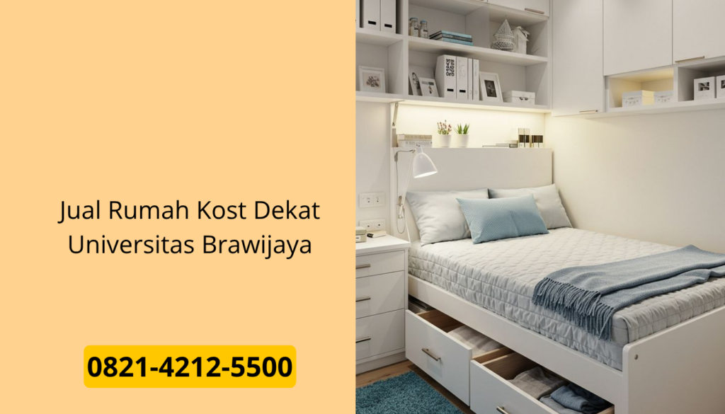 Jual Rumah Kost Dekat Universitas Brawijaya