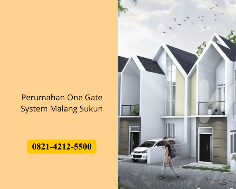 Perumahan One Gate System Malang Sukun