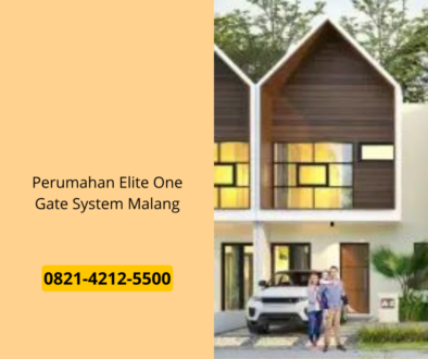 Perumahan Elite One Gate System Malang