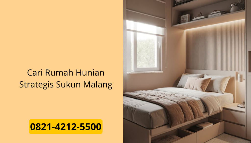 Cari Rumah Hunian Strategis Sukun Malang