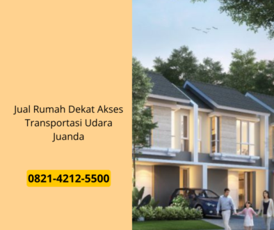 Jual Rumah Dekat Akses Transportasi Udara Juanda