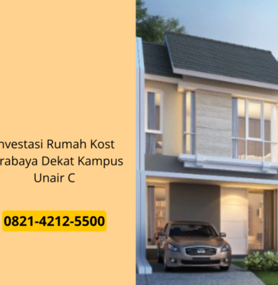 Investasi Rumah Kost Surabaya Dekat Kampus Unair C