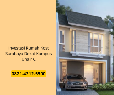 Investasi Rumah Kost Surabaya Dekat Kampus Unair C