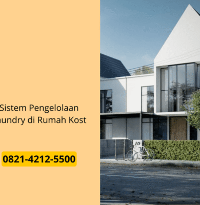 Sistem Pengelolaan Laundry di Rumah Kost