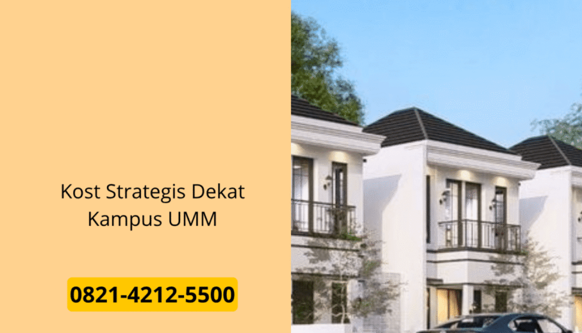 Kost Premium Setara Apartemen di Kawasan Kampus